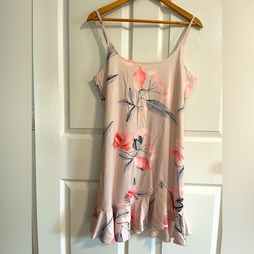 🌷dress / light pink /light blue 95%polyester 5% spandex  🆕